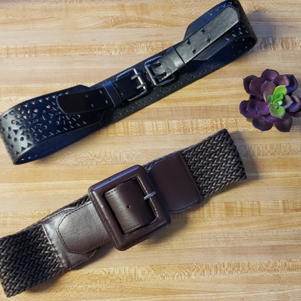 Belt bundle black and brown